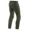 Dainese CASUAL SLIM textilní kalhoty zelené vel.38